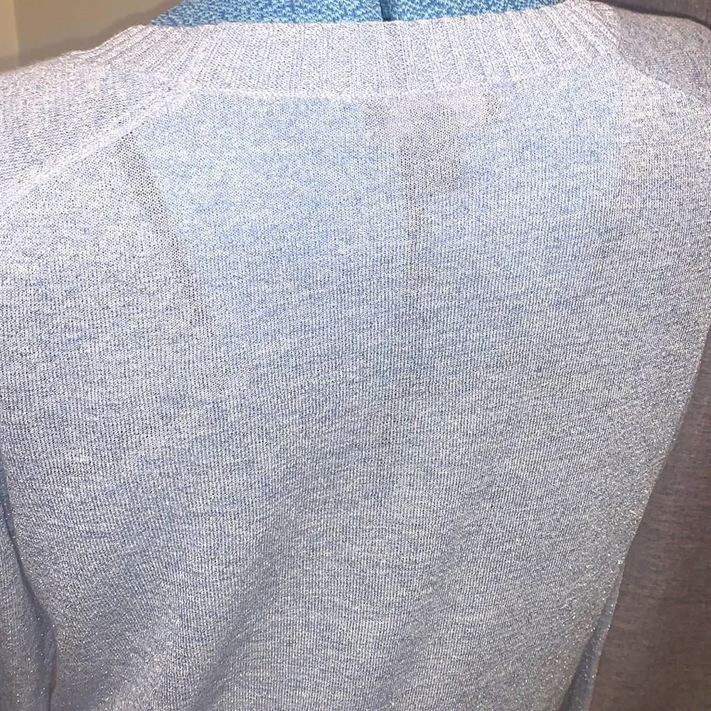 J Crew Sparkled Glitter Crew Neck Top